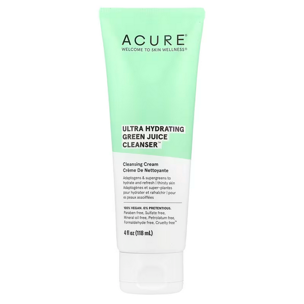 ACURE, Ultra Hydrating, Green Juice Cleanser, 4 fl oz (118 ml)