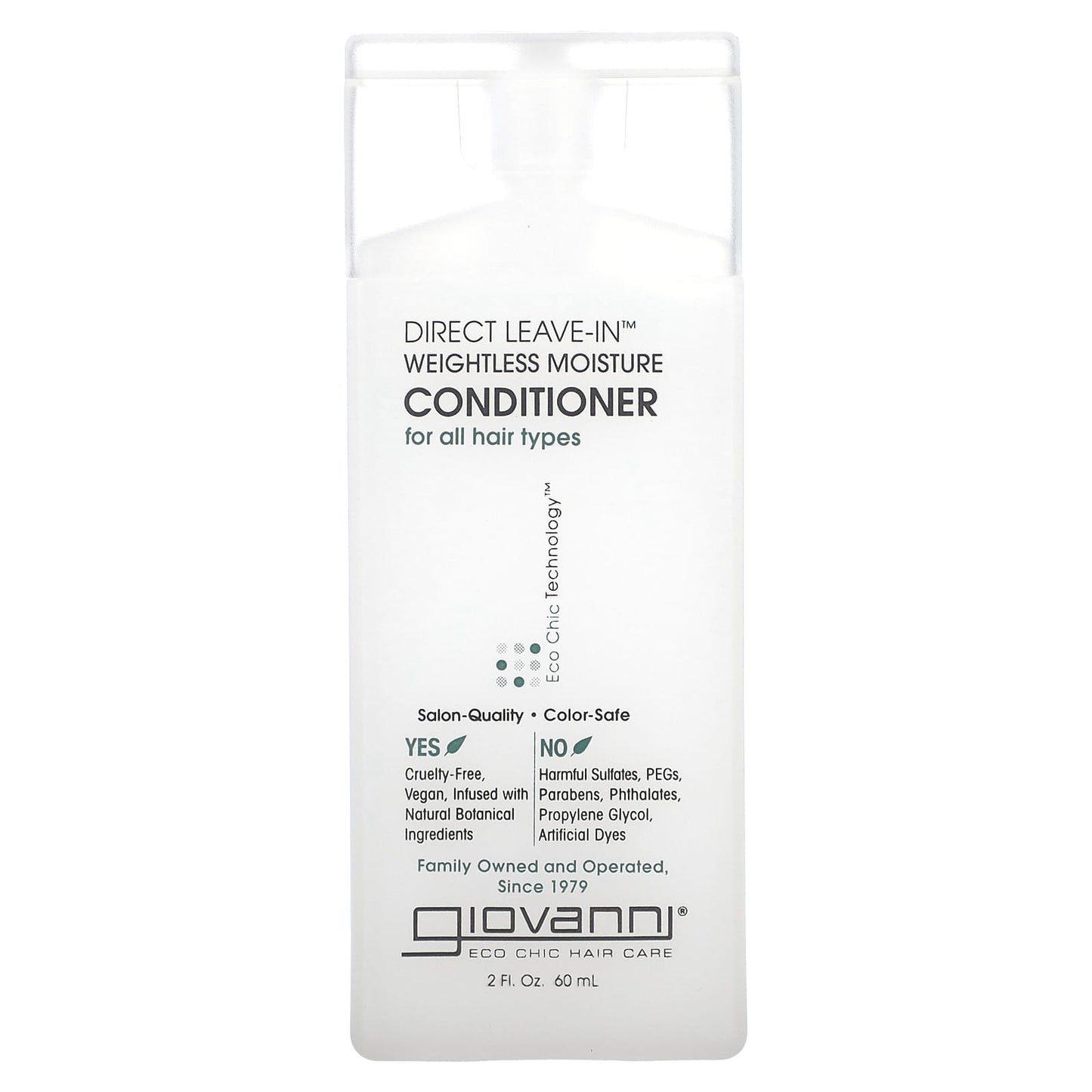 Giovanni Weightless Moisture Leave-In Conditioner for All Hair Types 2oz - Image 1