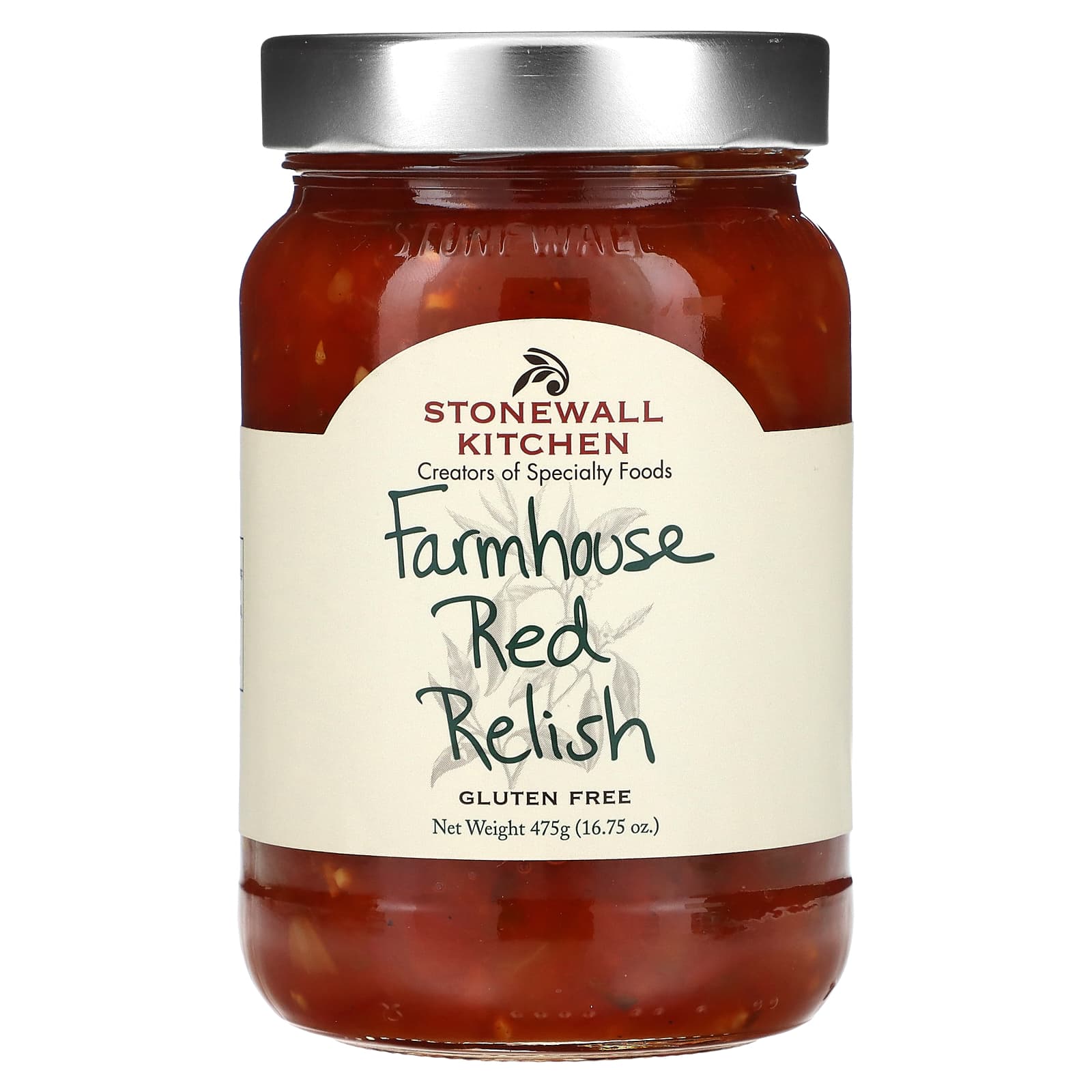 Stonewall Kitchen, Farmhouse Red Relish, 16.75 oz (475 g) - Image 1