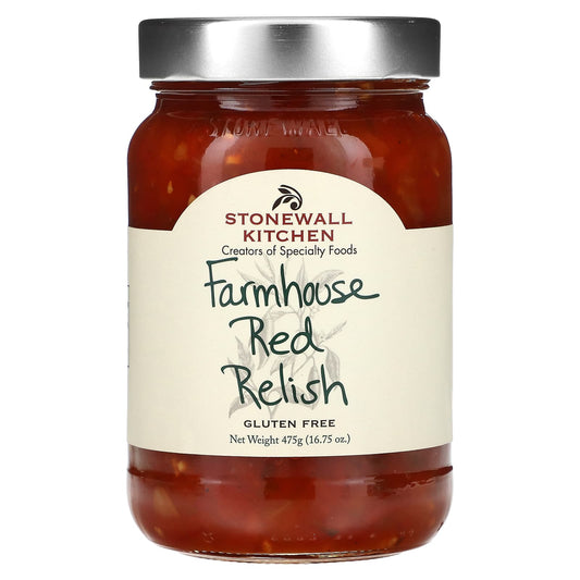 Stonewall Kitchen, Farmhouse Red Relish, 16.75 oz (475 g) - Image 1