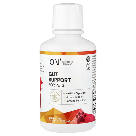 ION Gut Support for Pets - Natural Digestive Health Supplement