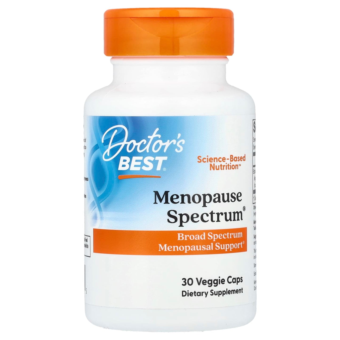 Menopause Relief Supplement by Doctor's Best - 30 Veggie Caps - Image 1
