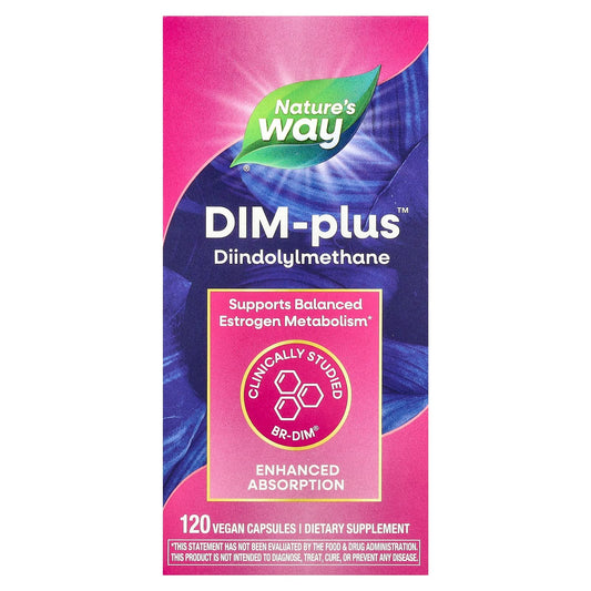 Nature's Way, DIM-Plus™, 120 Vegan Capsules - Image 1