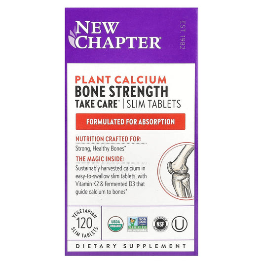 New Chapter, Bone Strength Take Care™, 120 Vegetarian Slim Tablets - Image 1