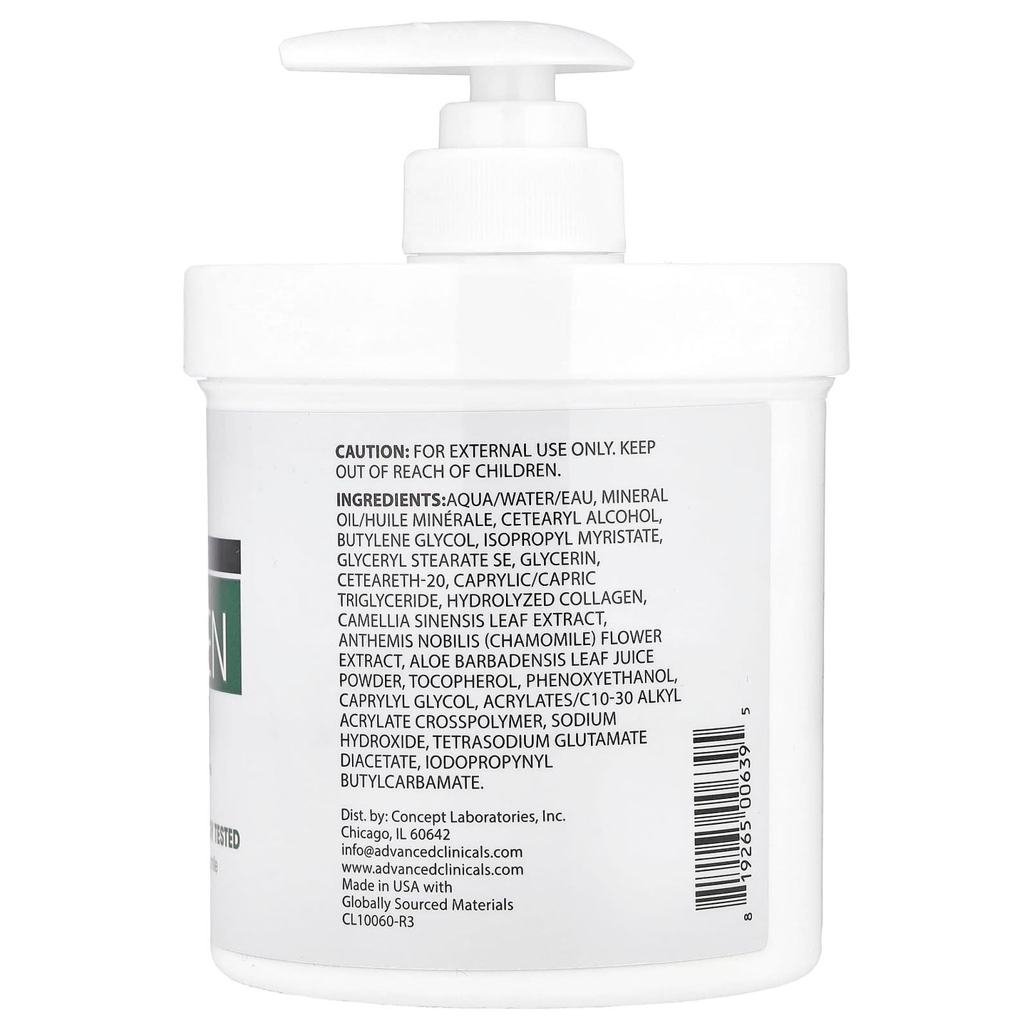 Collagen Skin Rescue Cream by Advanced Clinicals, Hydrates & Firms Skin - Image 2