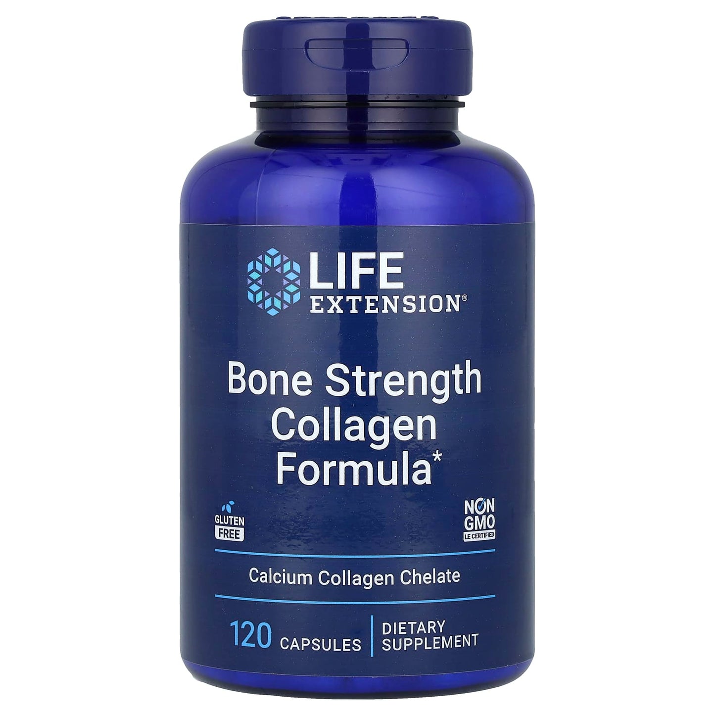 Life Extension, Bone Strength Collagen Formula, 120 Capsules - Image 1