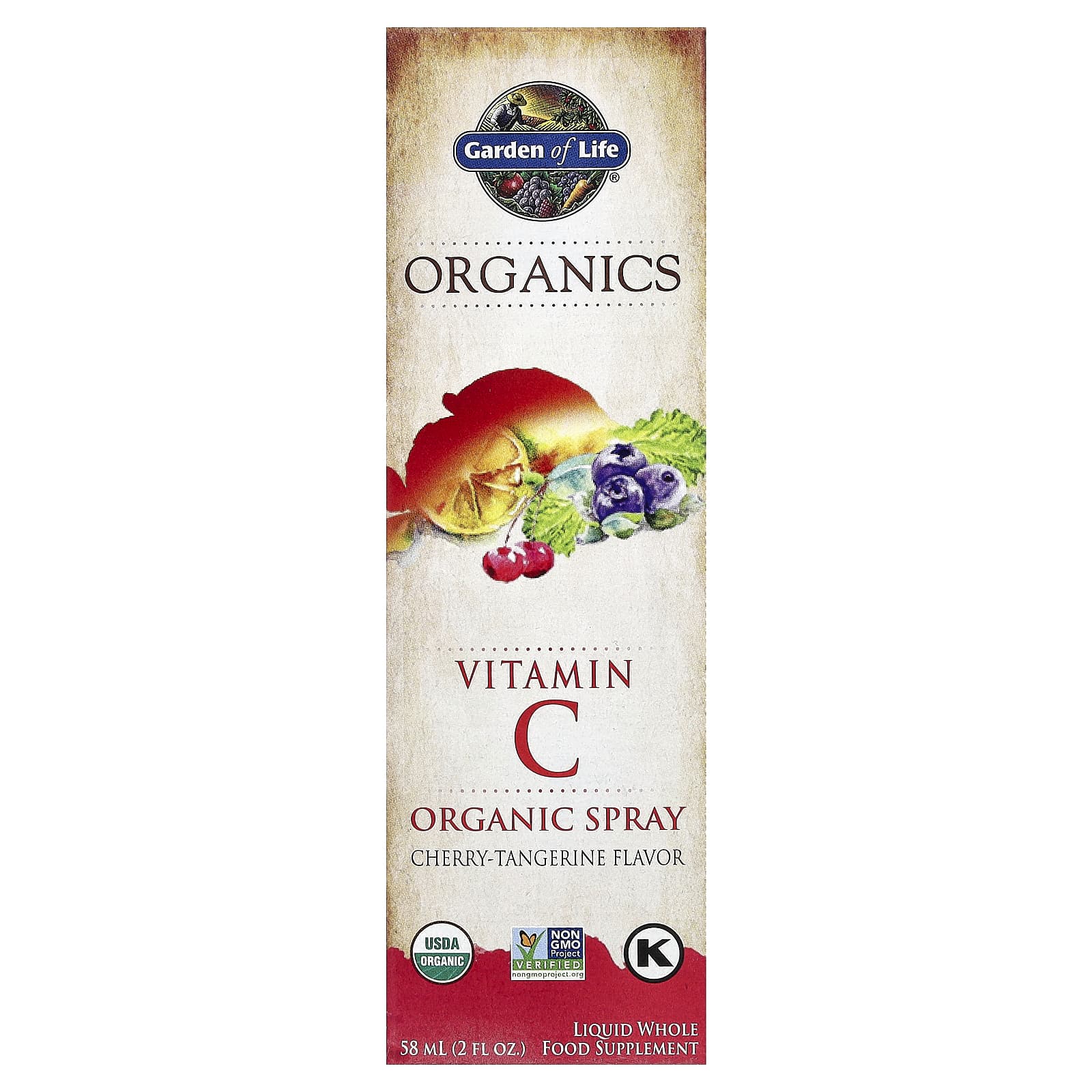 Boost Your Immune System with Garden of Life Organic Vitamin C Spray - Image 1