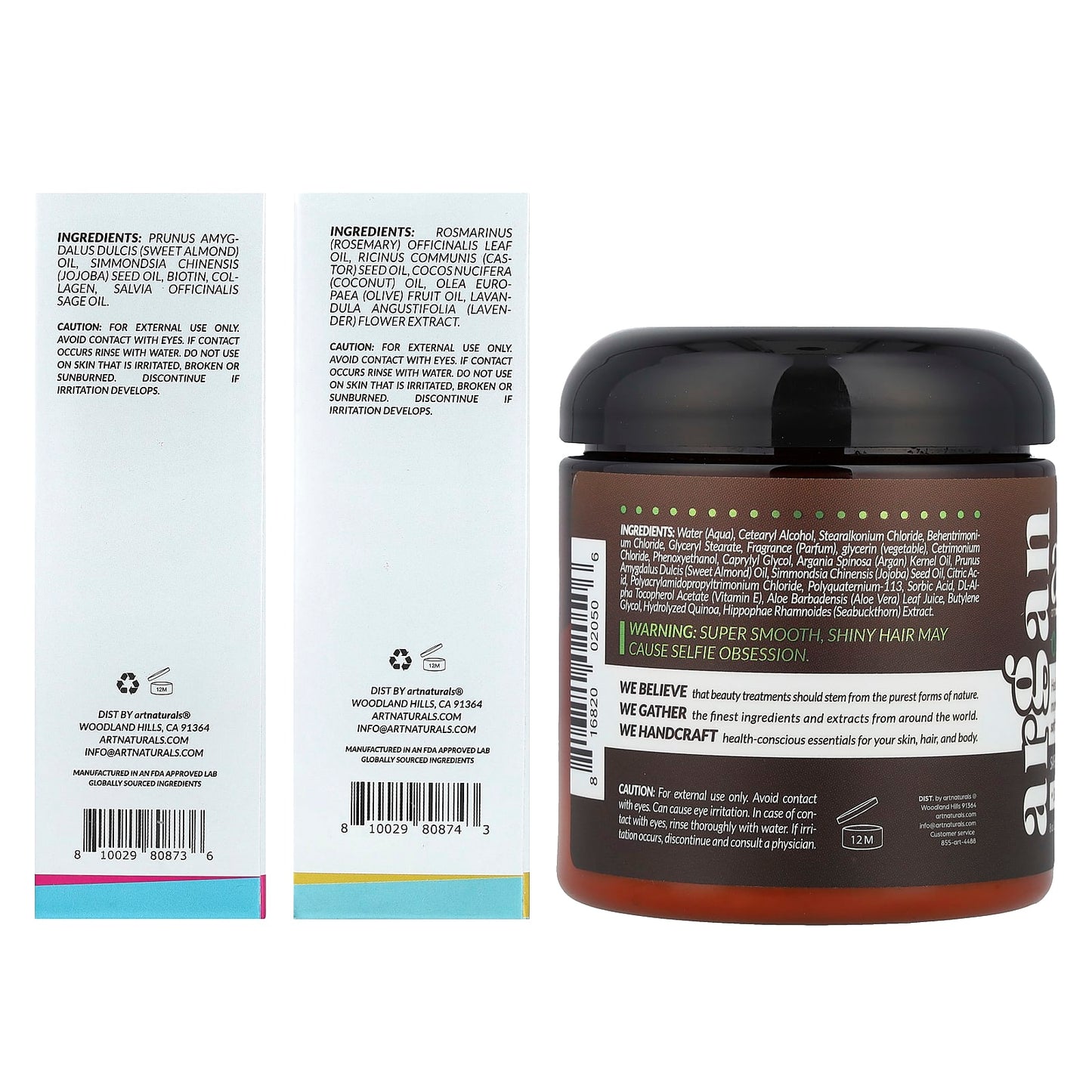 Hair Growth Kit for Healthy Hair - Biotin, Collagen & Argan - Image 2