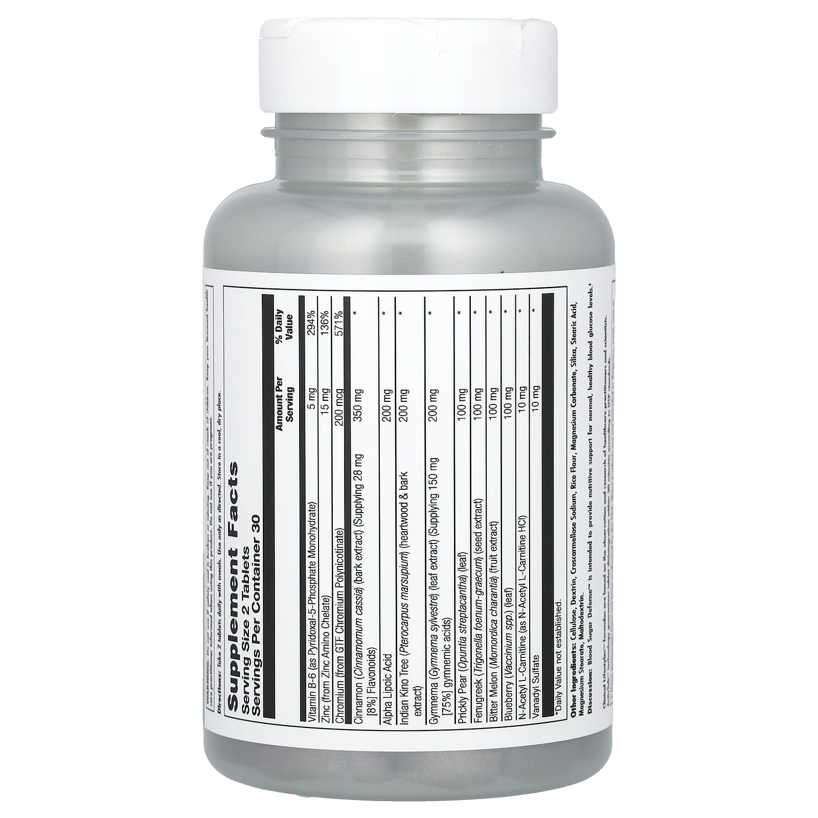 KAL Blood Sugar Defense Supplement, 60 Tablets for Healthy Glucose Levels - Image 2
