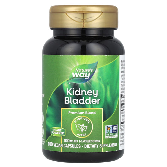 Nature's Way, Kidney Bladder, 100 Vegan Capsules - Image 1
