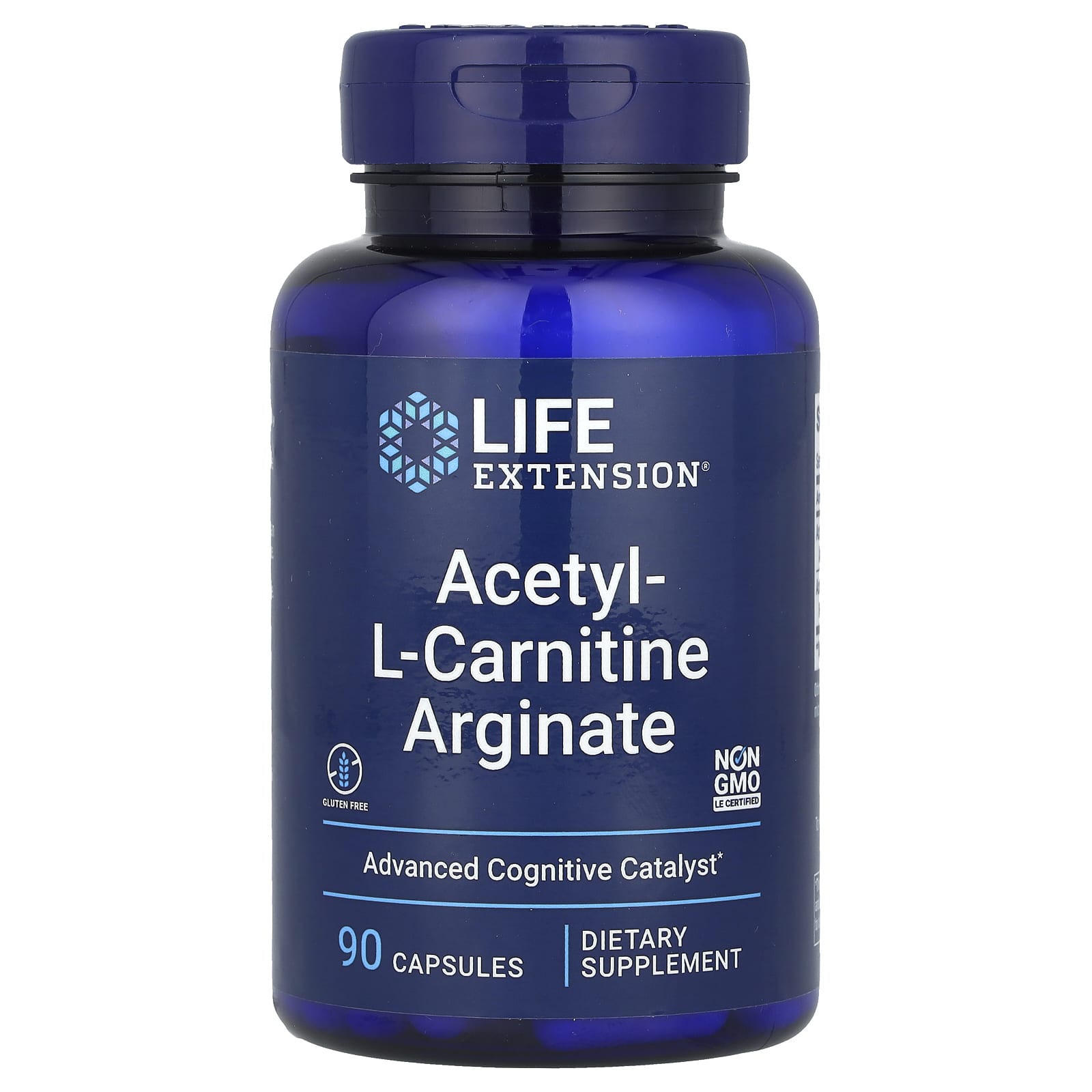 Life Extension, Acetyl-L-Carnitine Arginate, 90 Capsules - Image 1