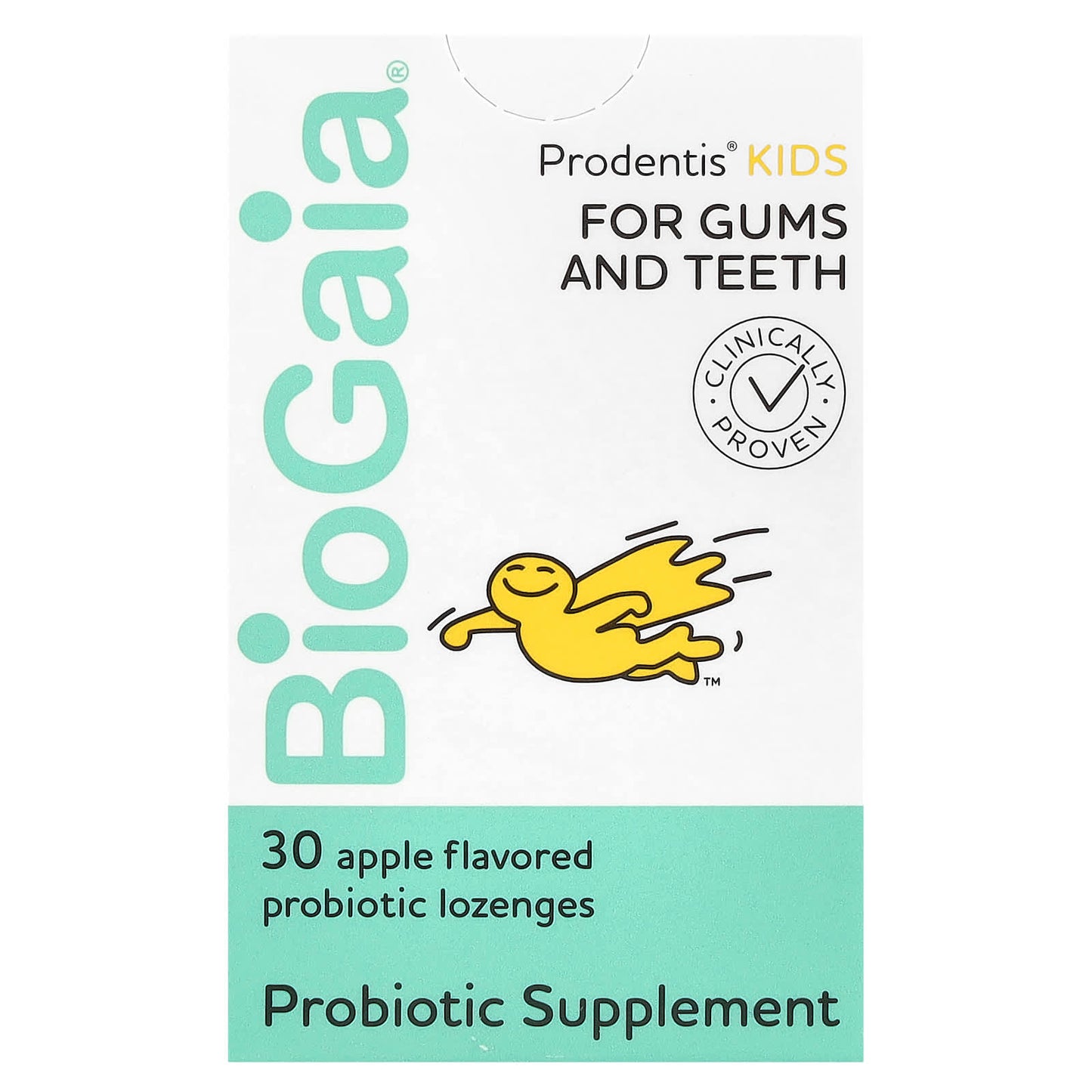 BioGaia Prodentis Kids Probiotic Lozenges, 200 Million CFU, 30 Lozenges - Image 1