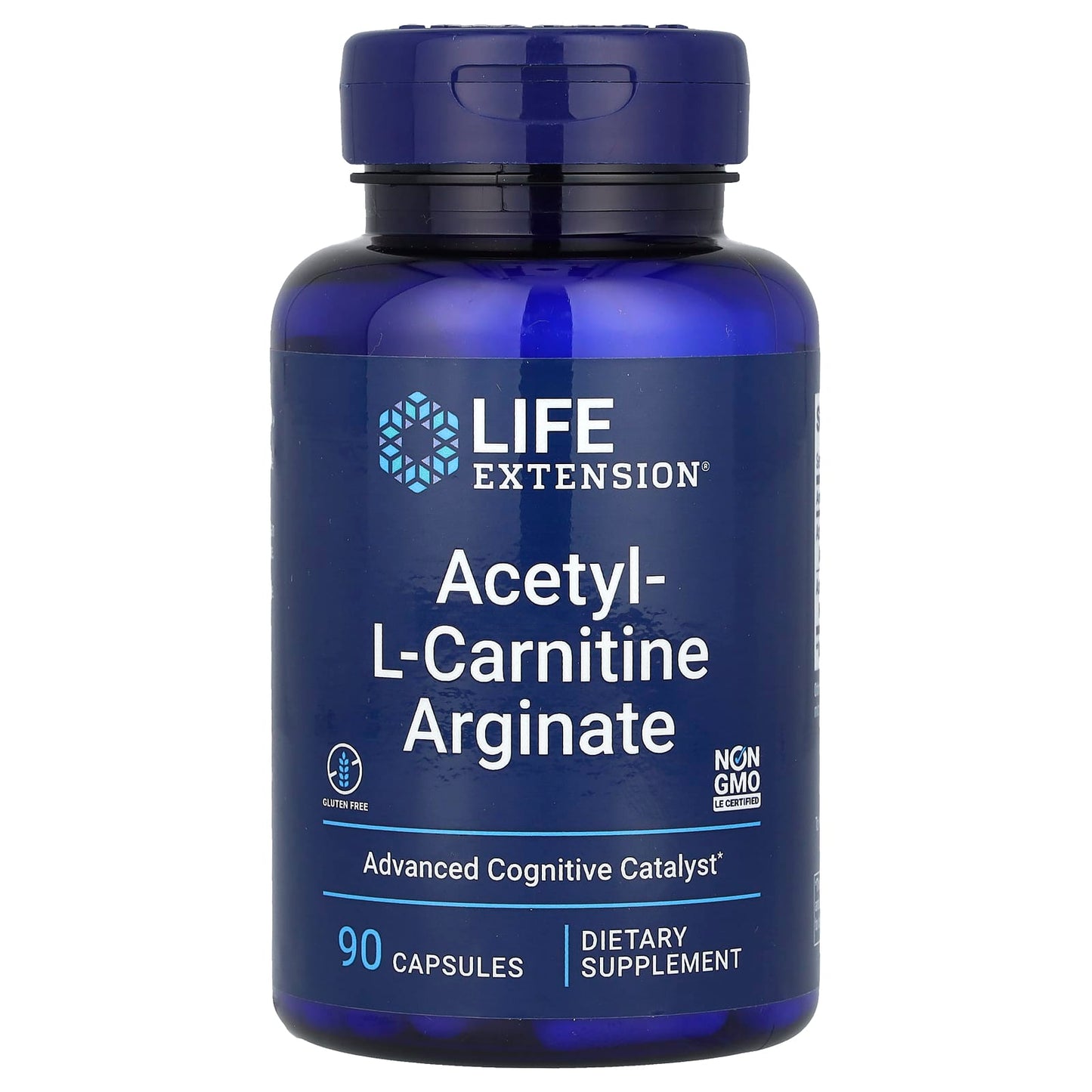 Life Extension, Acetyl-L-Carnitine Arginate, 90 Capsules - Image 1