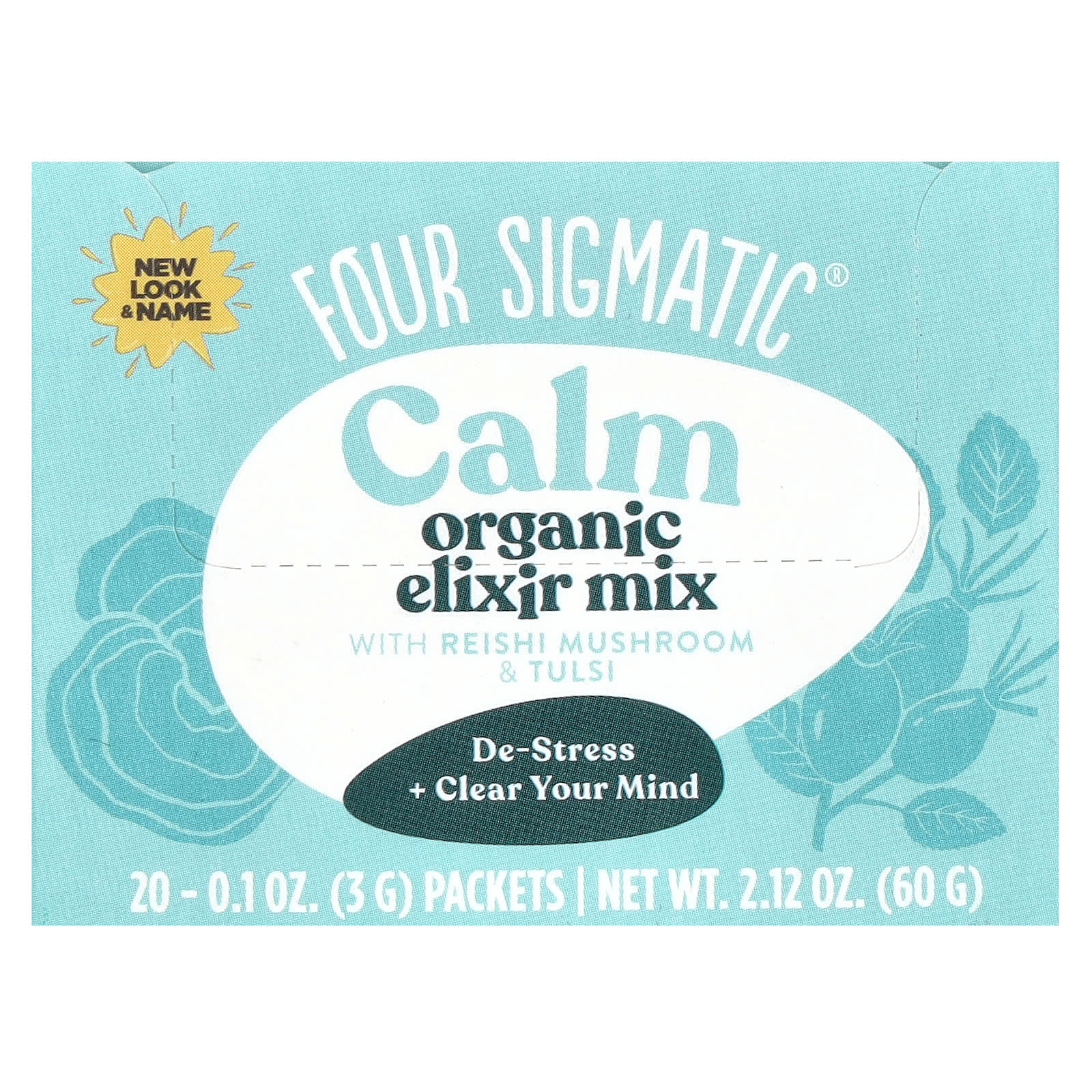 Organic Reishi Mushroom Elixir for Stress Relief | Caffeine-Free - Image 1