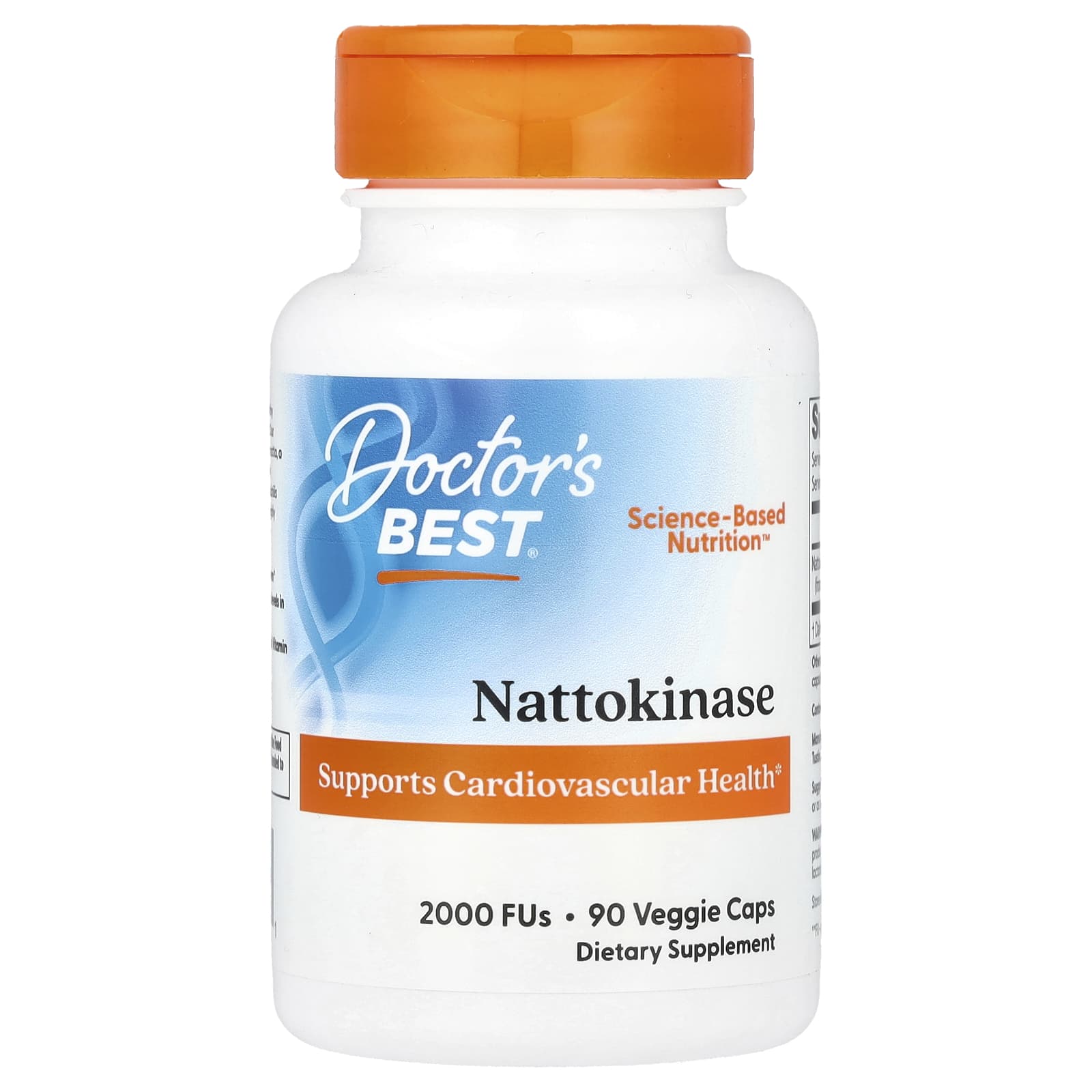Doctor's Best Nattokinase 2,000 FUs Circulatory Health Support - Image 1