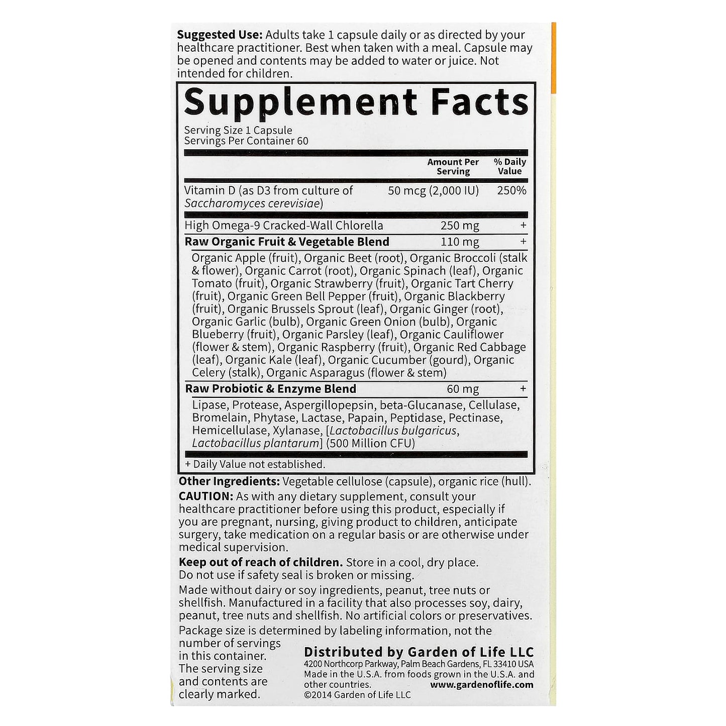 Vitamin D3 Supplement for Bone & Immune Health | Garden of Life - Image 2