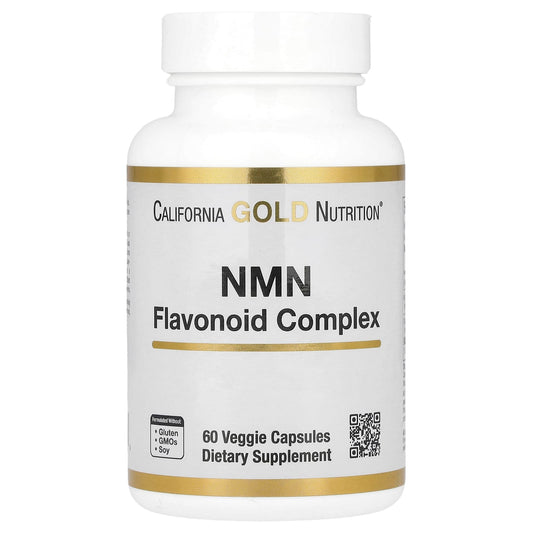 NMN Flavonoid Complex for Energy & Anti-Aging - 60 Veggie Capsules - Image 1