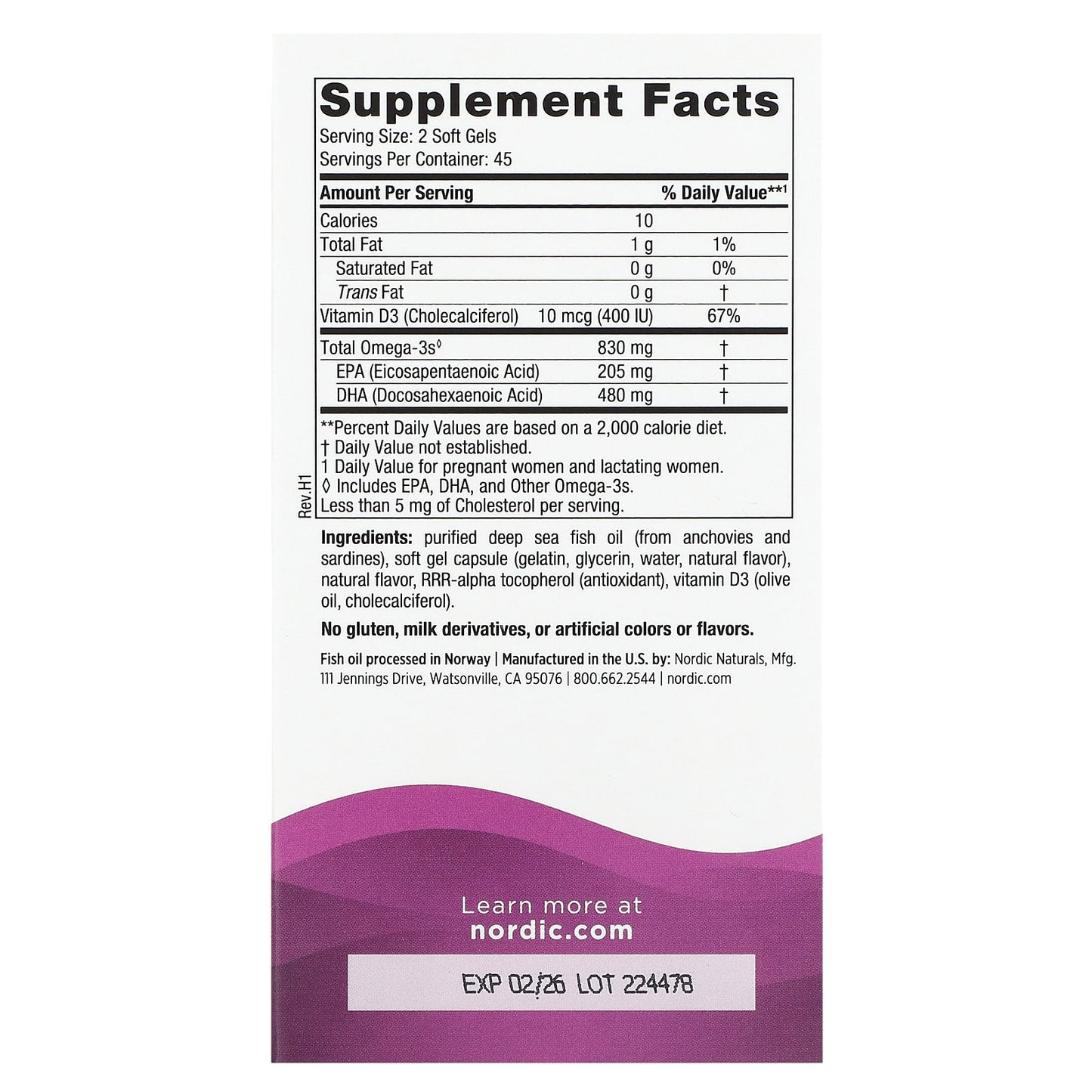 Nordic Naturals, Prenatal DHA, Strawberry, 90 Soft Gels - Image 2