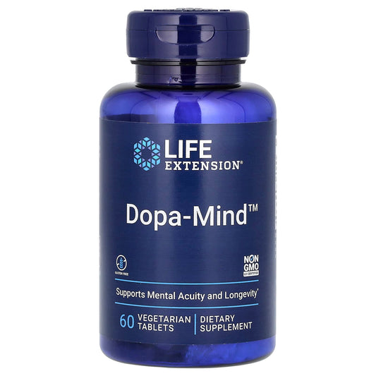 Life Extension, Dopa-Mind, 60 Vegetarian Tablets - Image 1