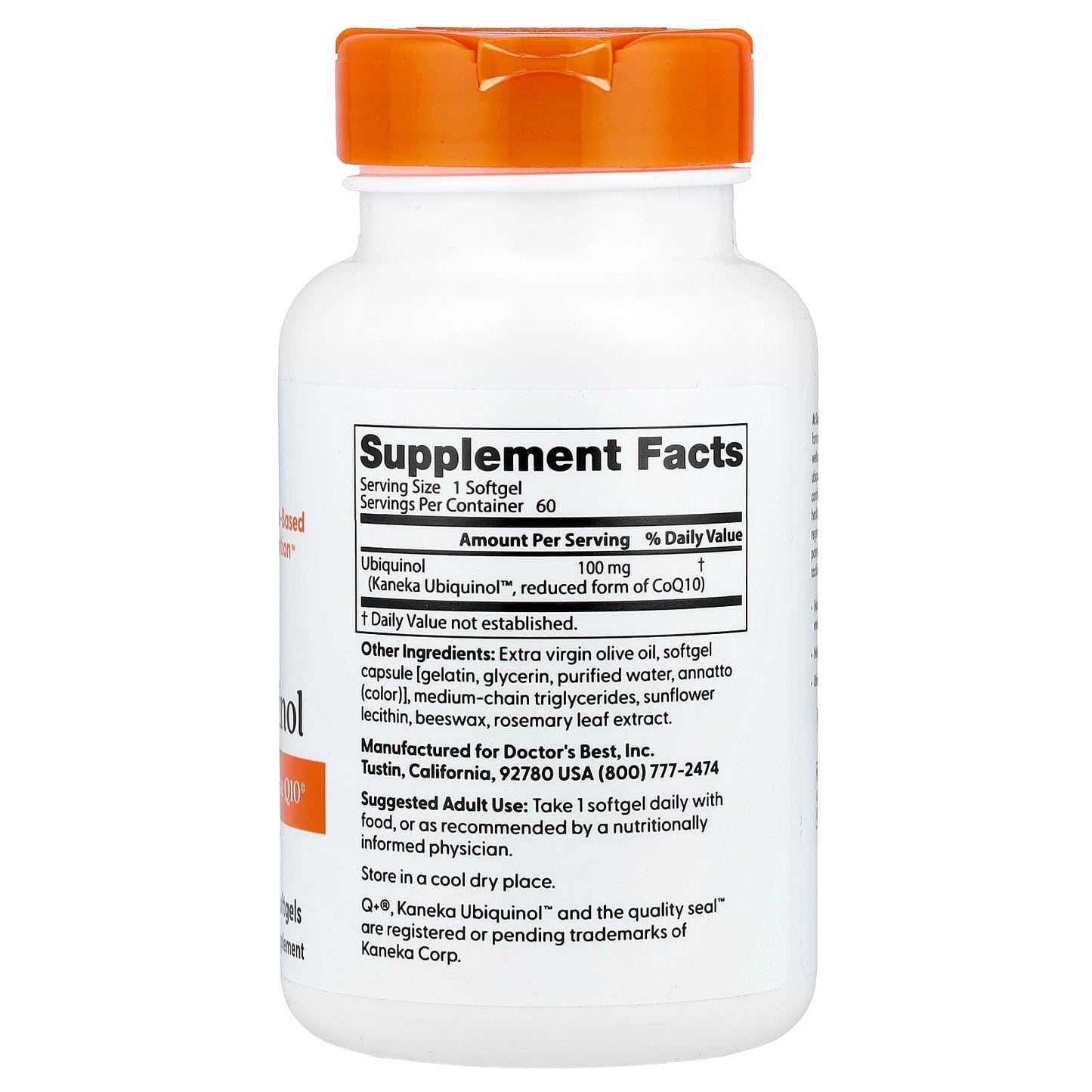 Ubiquinol 100mg CoQ10 Supplement - Heart Health & Energy - Image 2