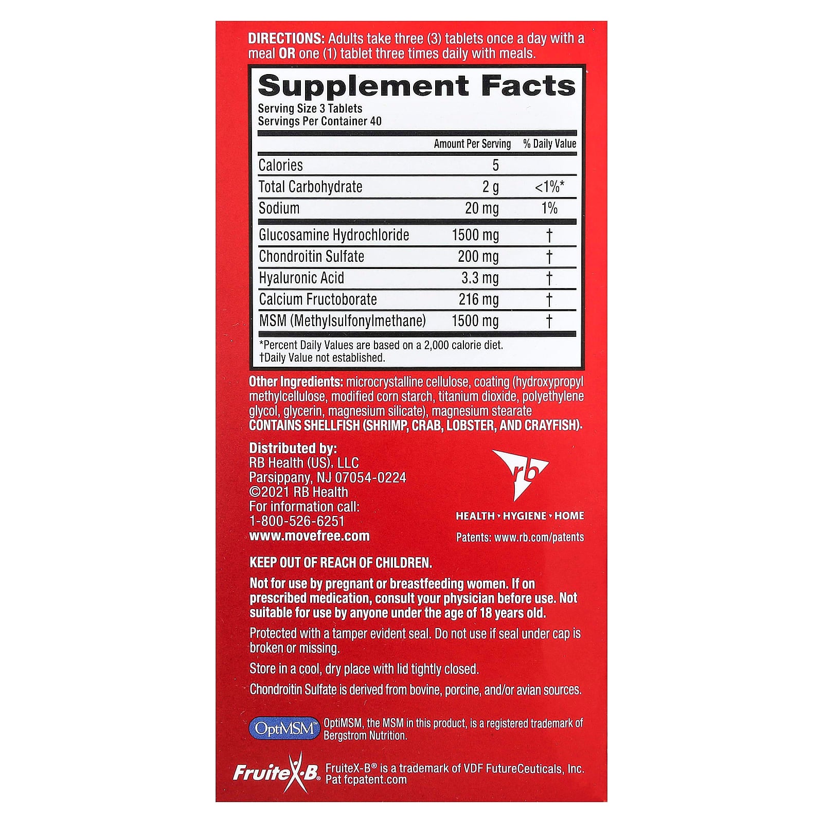 Schiff, Move Free® Joint Health, Advanced, 120 Coated Tablets - Image 2