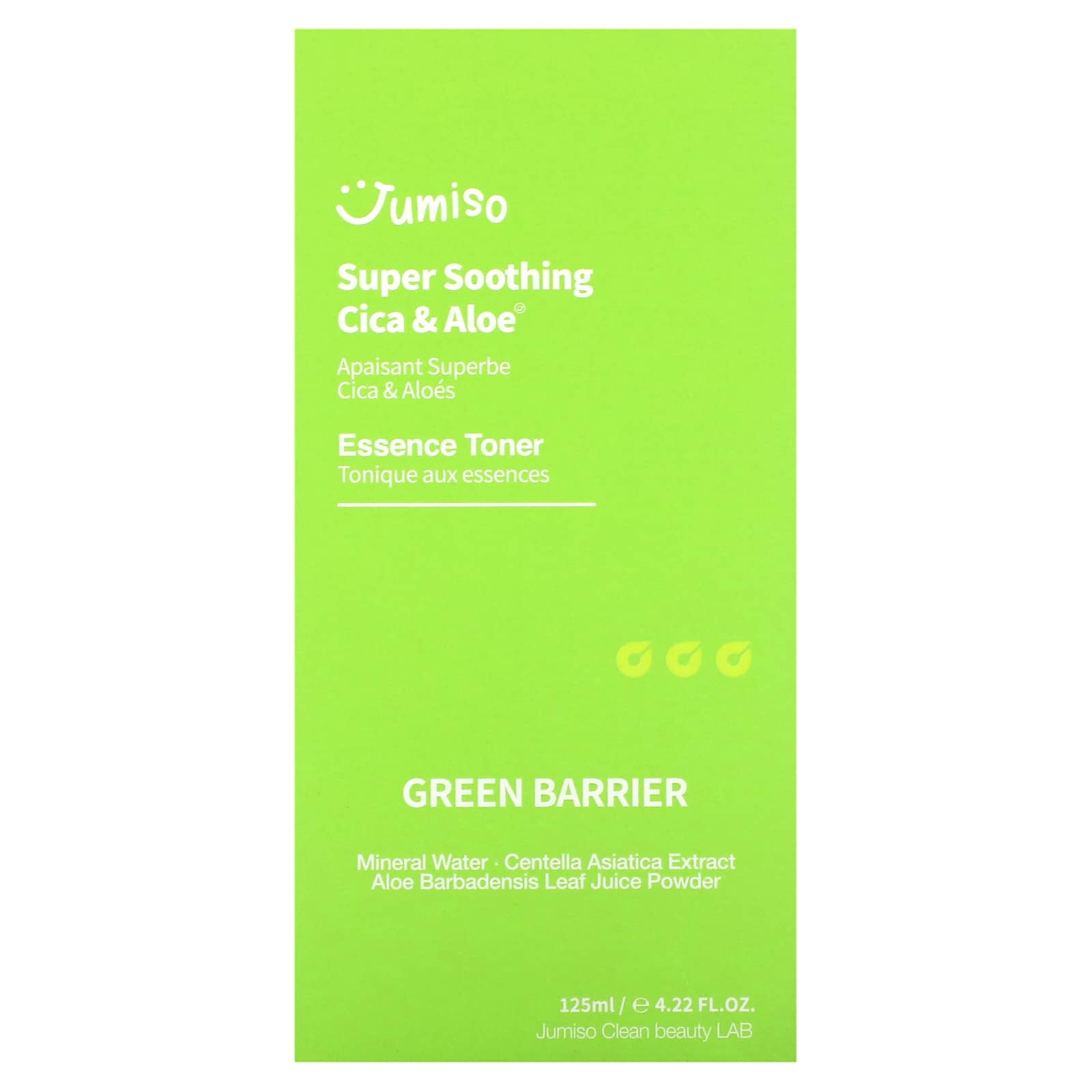 Jumiso Super Soothing Cica & Aloe Essence Toner for All Skin Types - Image 2