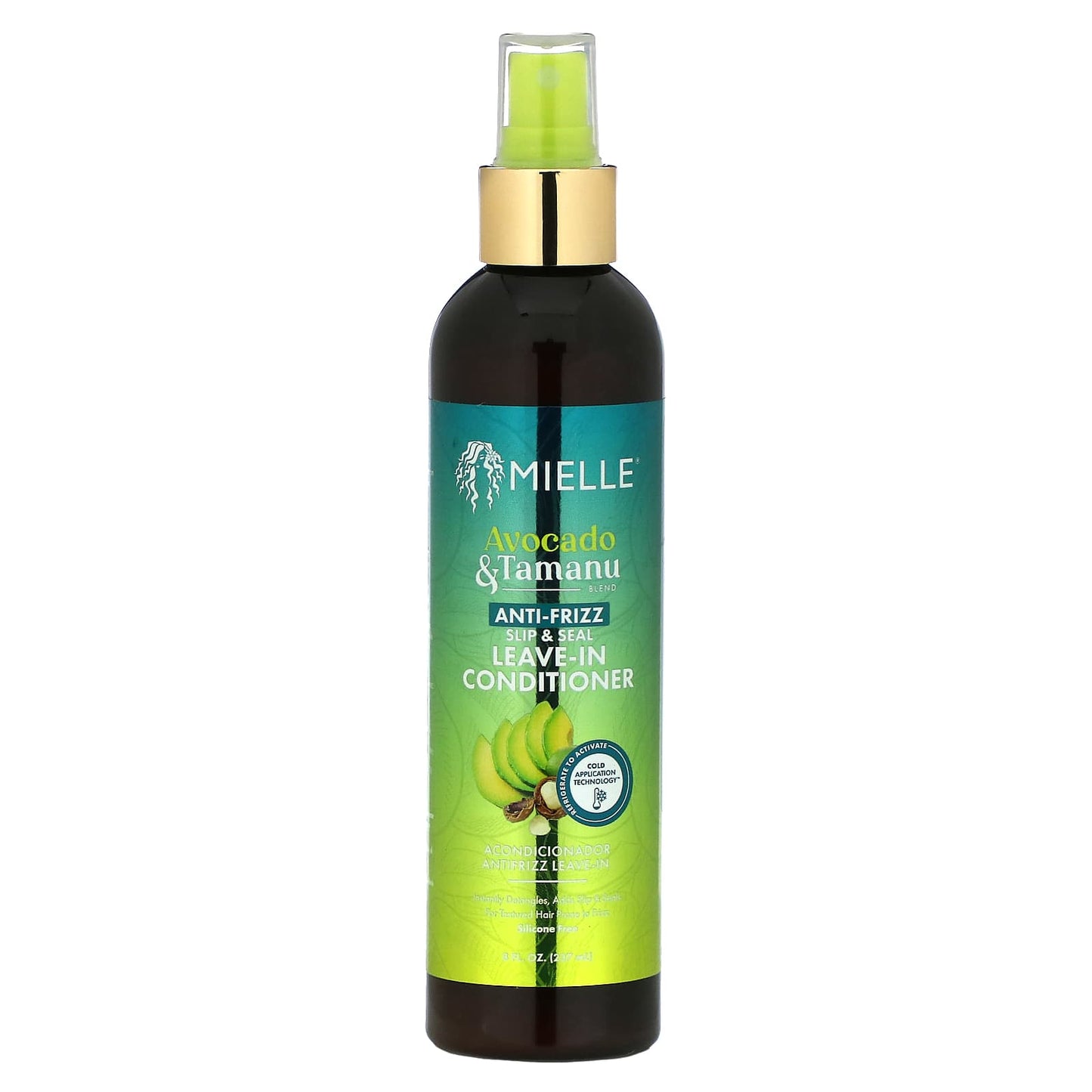Mielle, Anti-Frizz Slip & Seal Leave-In Conditioner, Avocado & Tamanu , 8 fl oz (237 ml) - Image 1