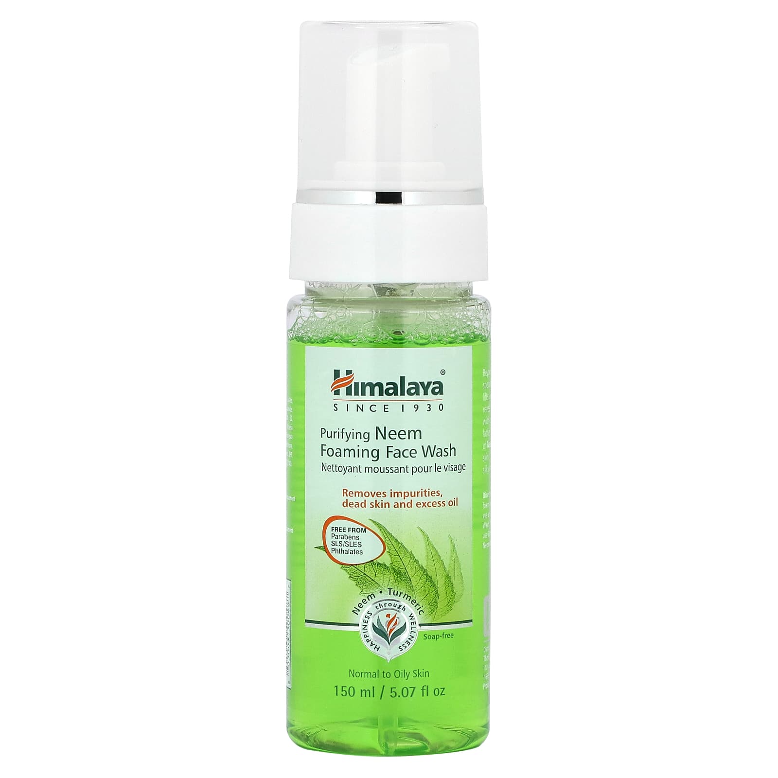 Neem Foaming Face Wash for Normal to Oily Skin - Himalaya - Image 1