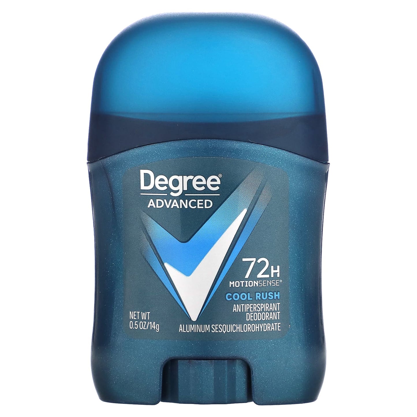 Degree Men Cool Rush Antiperspirant Deodorant, 72H Protection, 0.5 oz (14g) - Image 1