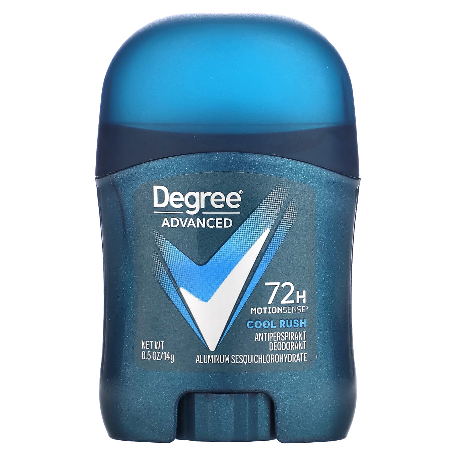 Degree Men Cool Rush Antiperspirant Deodorant, 72H Protection, 0.5 oz (14g) - Image 1