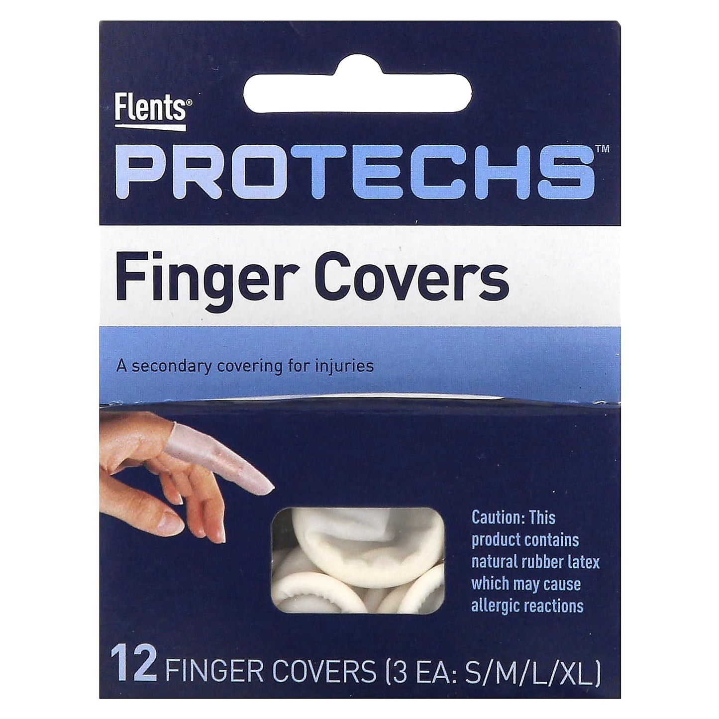 Flents Finger Covers for Injury Protection - S,M,L,XL - Image 1
