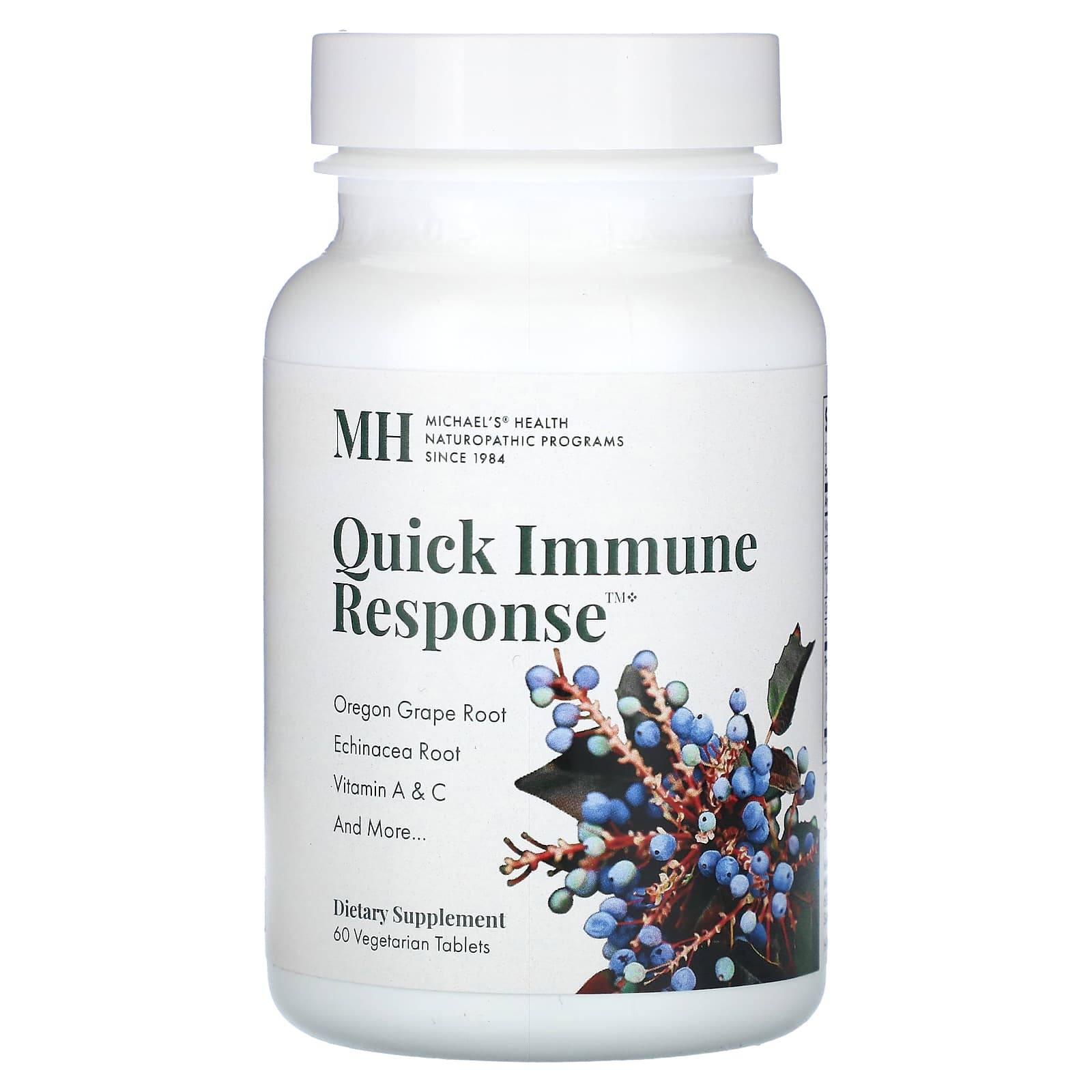 Michael's Health, Quick Immune Response, 60 Vegetarian Tablets - Image 1