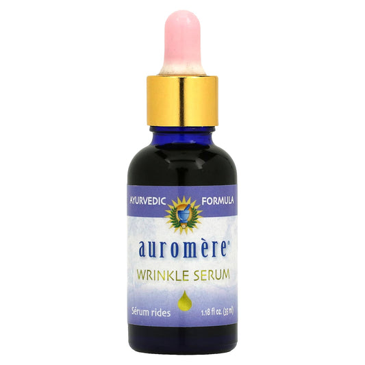 Auromere Ayurvedic Wrinkle Serum for Fine Lines and Wrinkles, 1.18 fl oz - Image 1