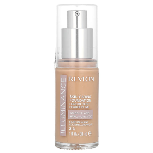 Revlon, Illuminance, Skin-Caring Foundation, 213 Light Natural, 1 fl oz (30 ml) - Image 1
