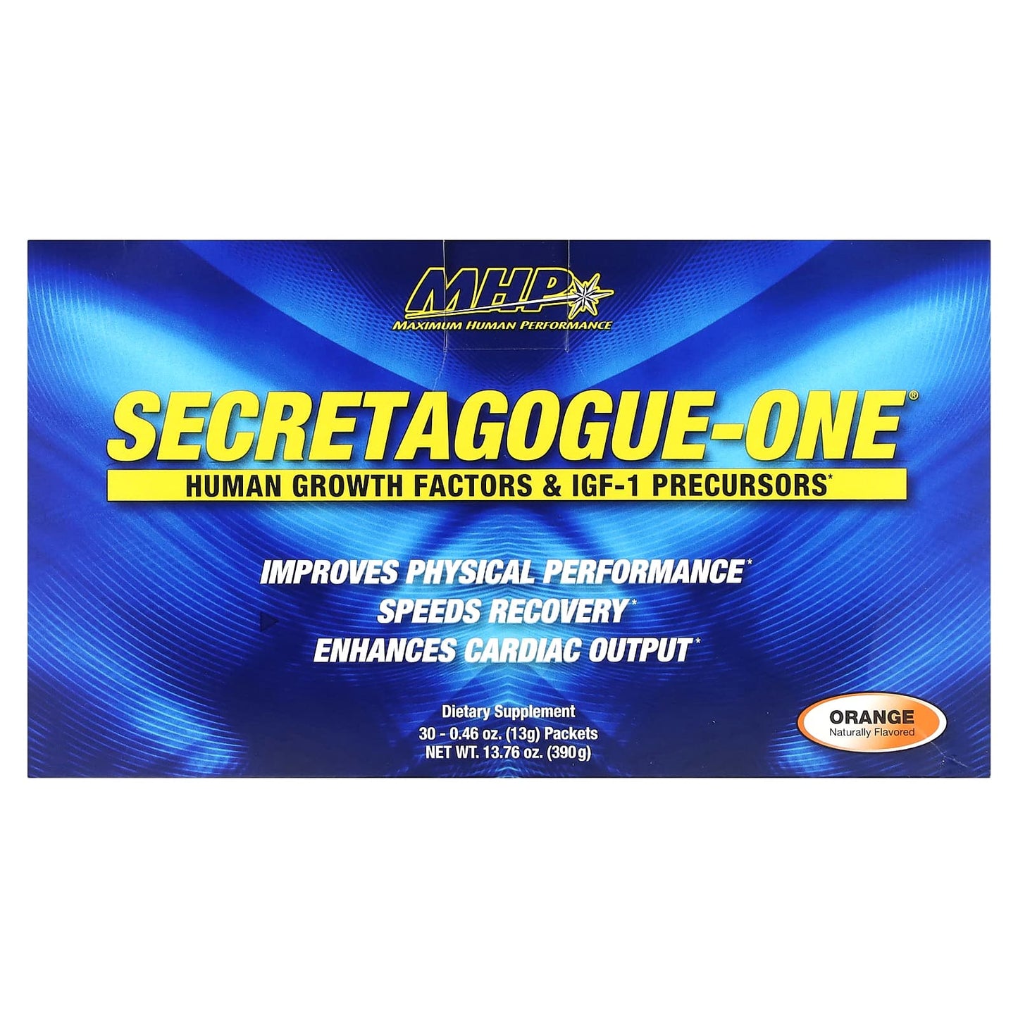 MHP, Secretagogue-One, Orange, 30 Packets, 0.46 oz (13 g) Each - Image 1