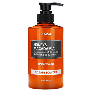 Kundal Natural Body Wash with Honey & Macadamia for Sensitive Skin - 16.9 fl oz
