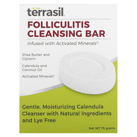 Terrasil, Folliculitis Cleansing Bar, 75 g - Image 1
