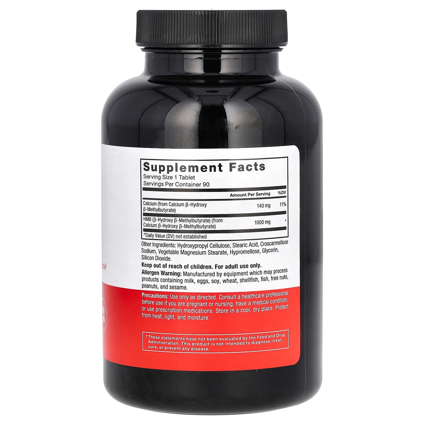 HMB Lean Muscle Preservation Tablets by Force Factor - 90 Count - Image 2
