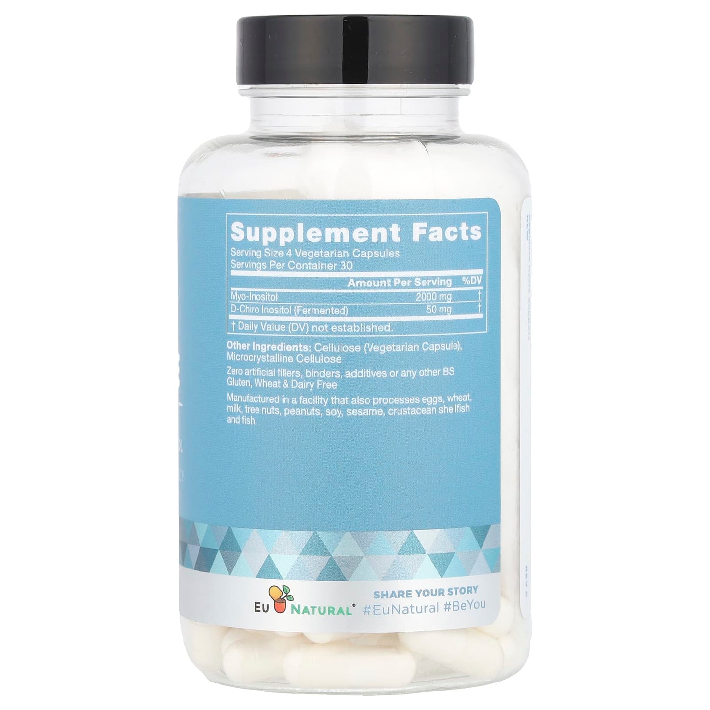 Eu Natural Cycle Support Supplement, 120 Veg Capsules for Menstrual Health - Image 2