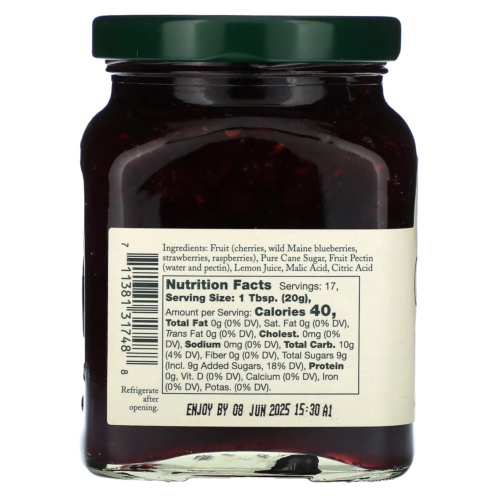Stonewall Kitchen, Cherry Berry Jam , 12 oz (340 g) - Image 2
