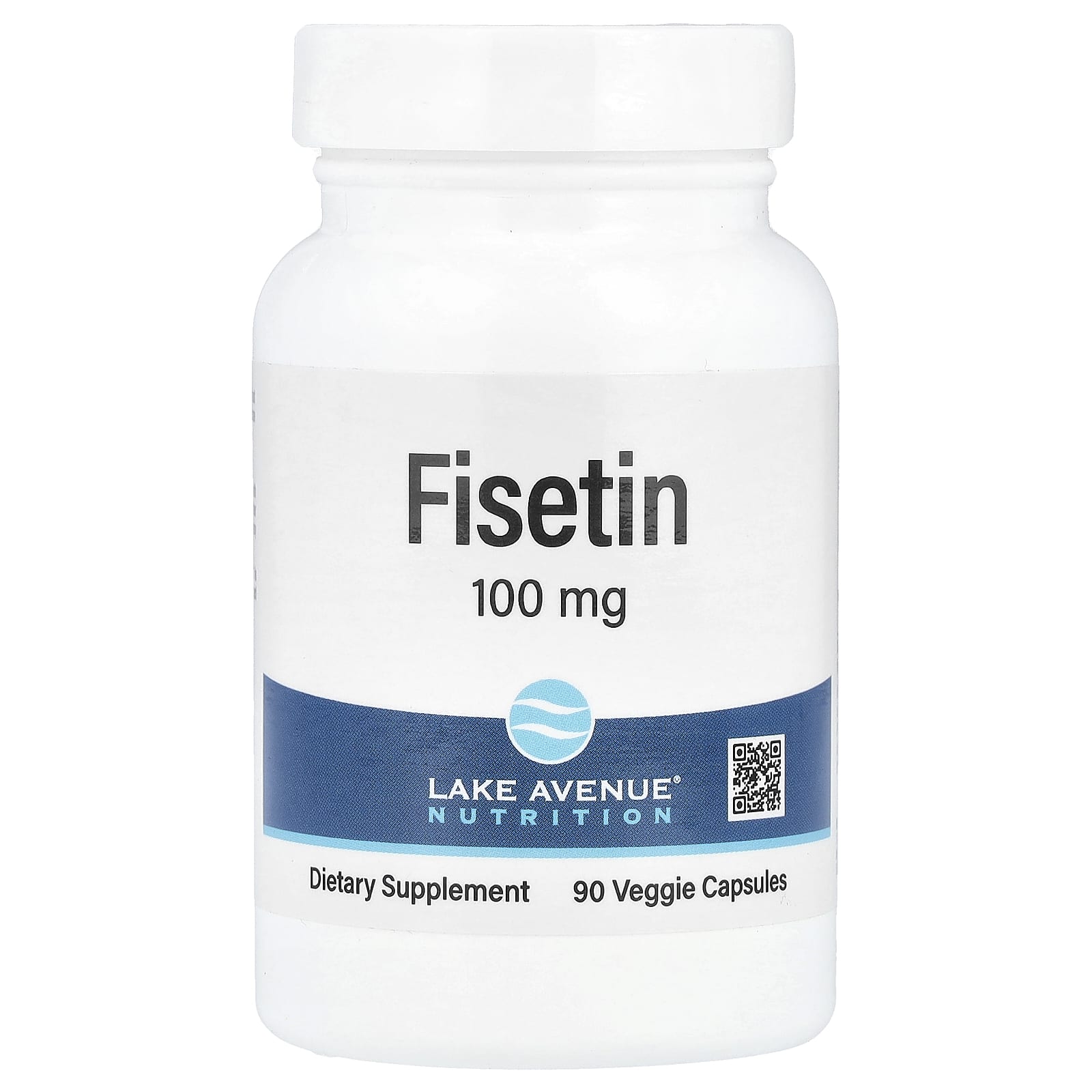 Fisetin 100mg Capsules by Lake Avenue Nutrition - Senolytic & Caloric Restriction - Image 1