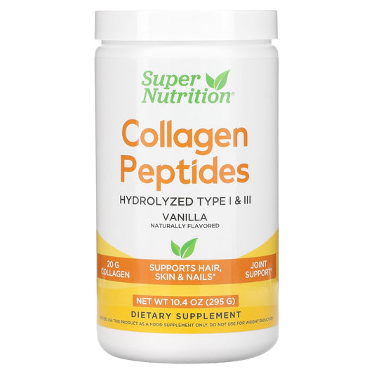 Super Nutrition Collagen Peptides for Hair, Skin, and Joints - Vanilla - Image 1