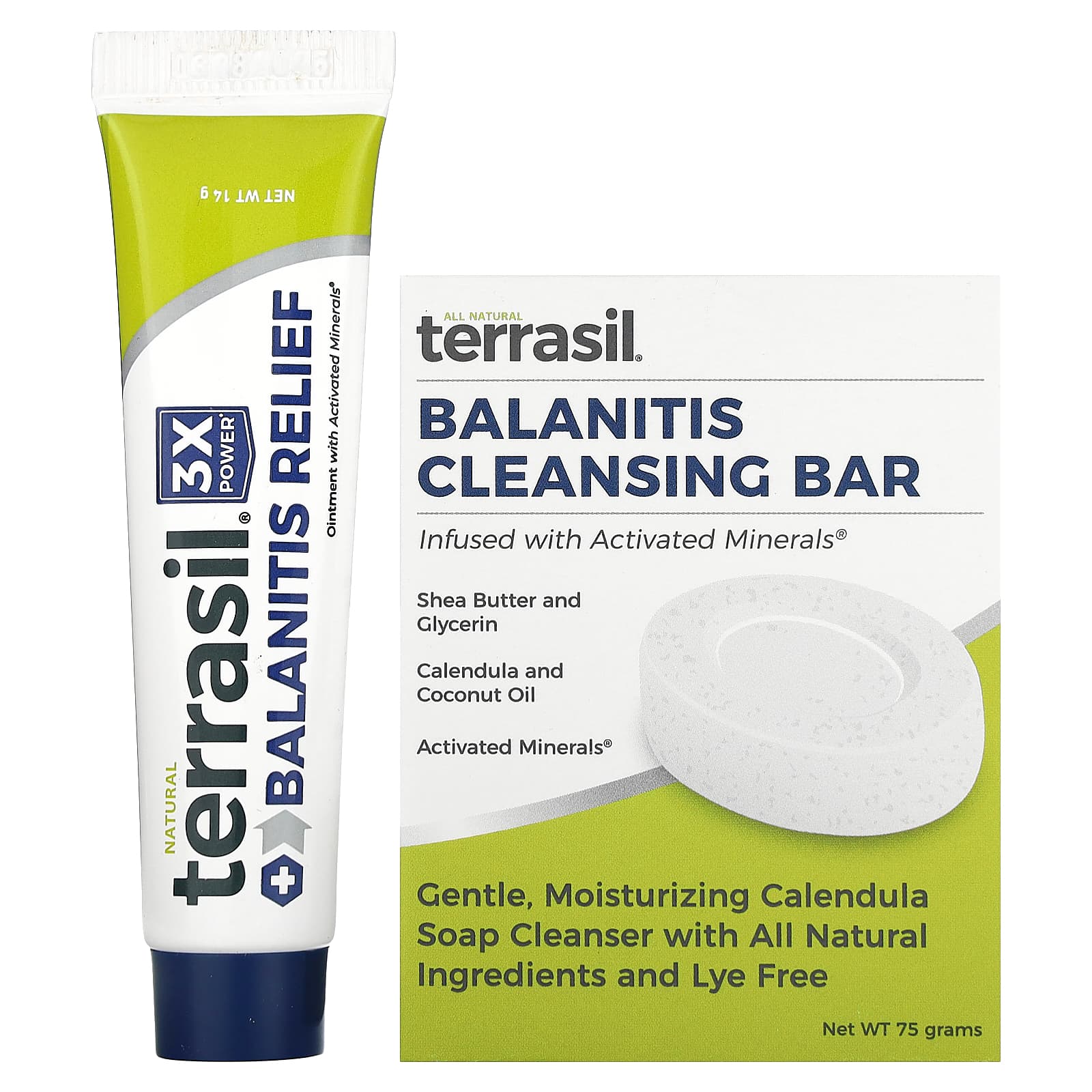 Terrasil, Serious Balanitis Relief 2 Product System, 2 Piece Kit - Image 1