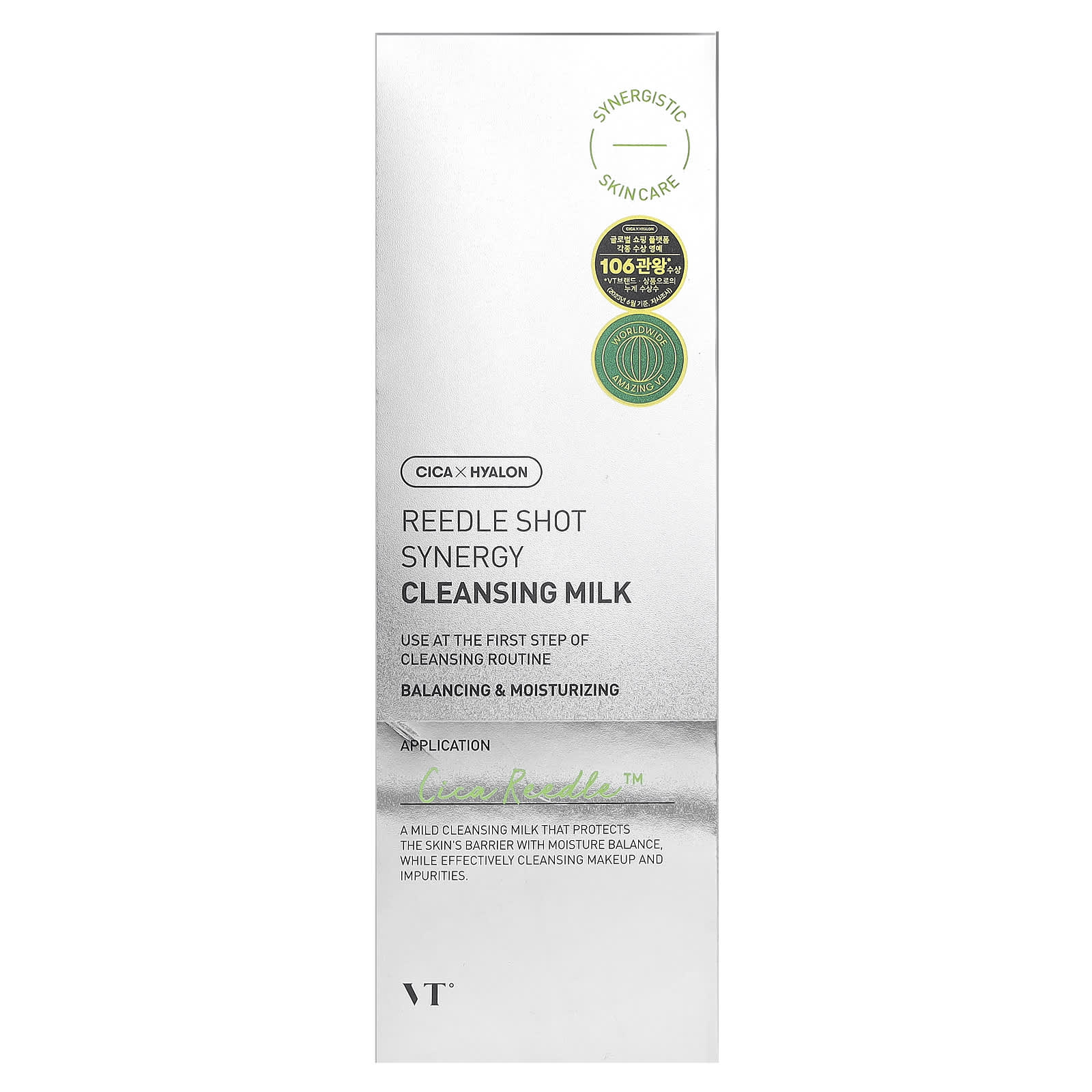 VT Cosmetics, Reedle Shot Synergy, Cleansing Milk, 6.76 fl oz (200 ml) - Image 2