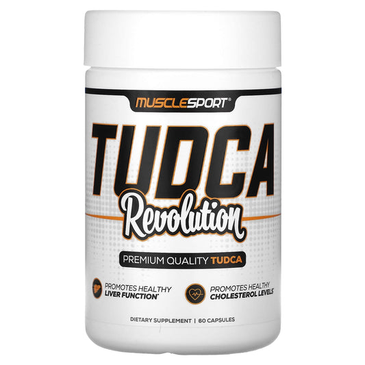 MuscleSport, TUDCA, Revolution, 250 mg, 60 Capsules - Image 1