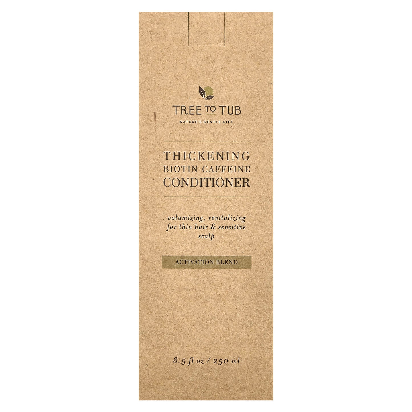 Tree To Tub, Thickening Biotin Caffeine Conditioner, 8.5 fl oz (250 ml) - Image 2