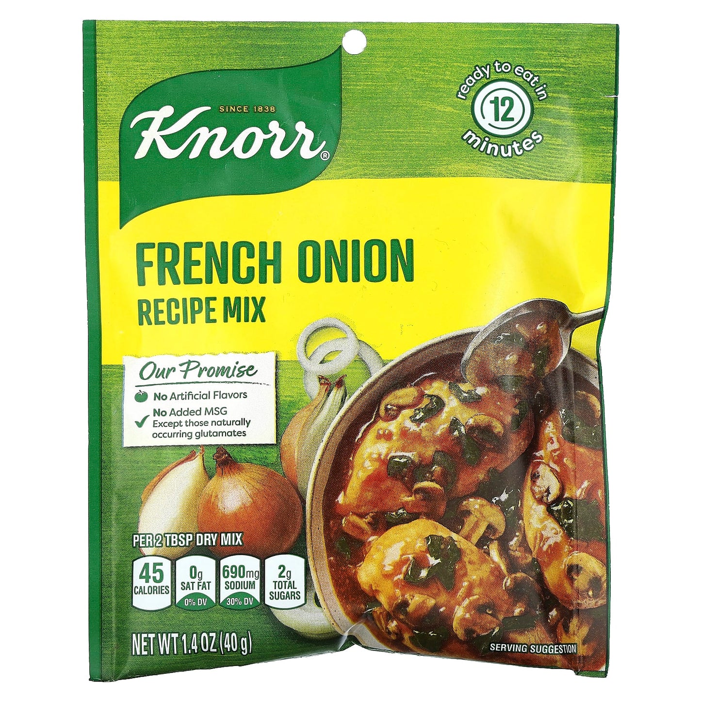Knorr, French Onion Recipe Mix, 1.4 oz (40 g) - Image 1