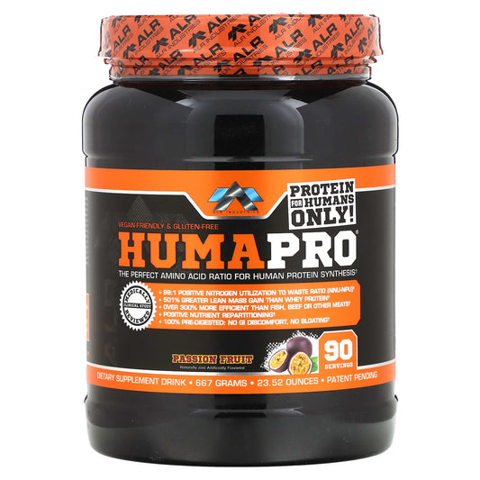 ALR Industries HumaPro Passion Fruit 23.52 oz - Human Protein Synthesis - Image 1