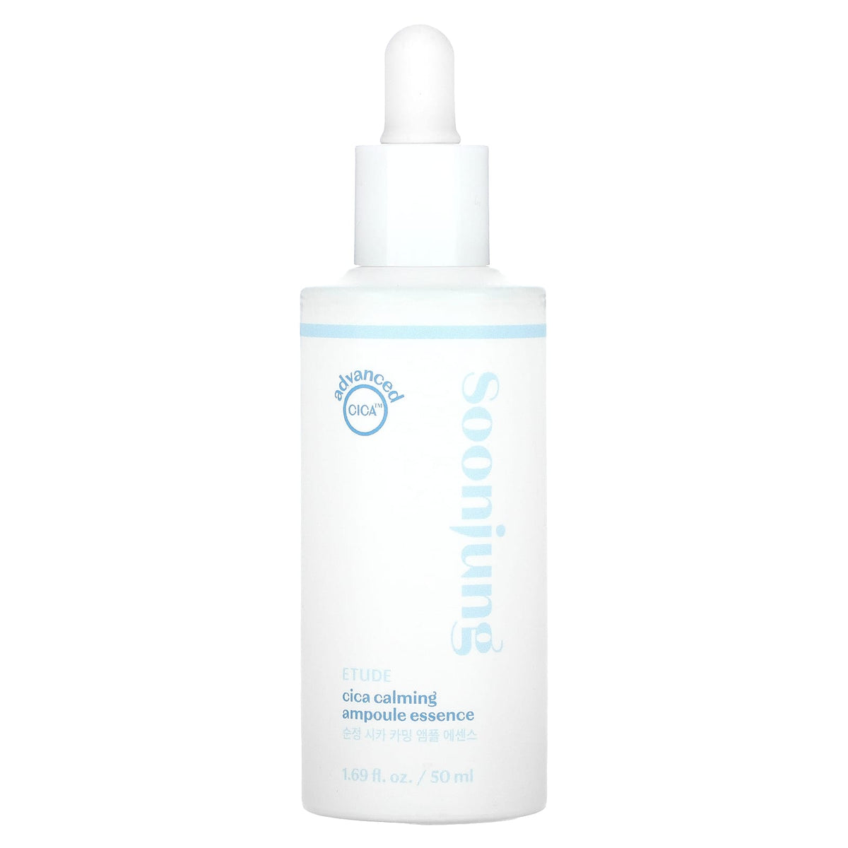 Etude SoonJung Cica Calming Ampoule Essence, 50ml, Vegan-Friendly - Image 1