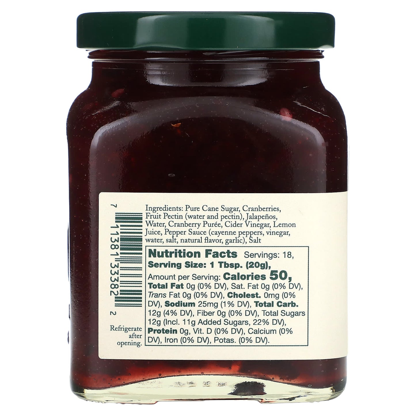 Stonewall Kitchen, Hot Pepper Cranberry Jelly, Medium , 12.75 oz (361 g) - Image 2